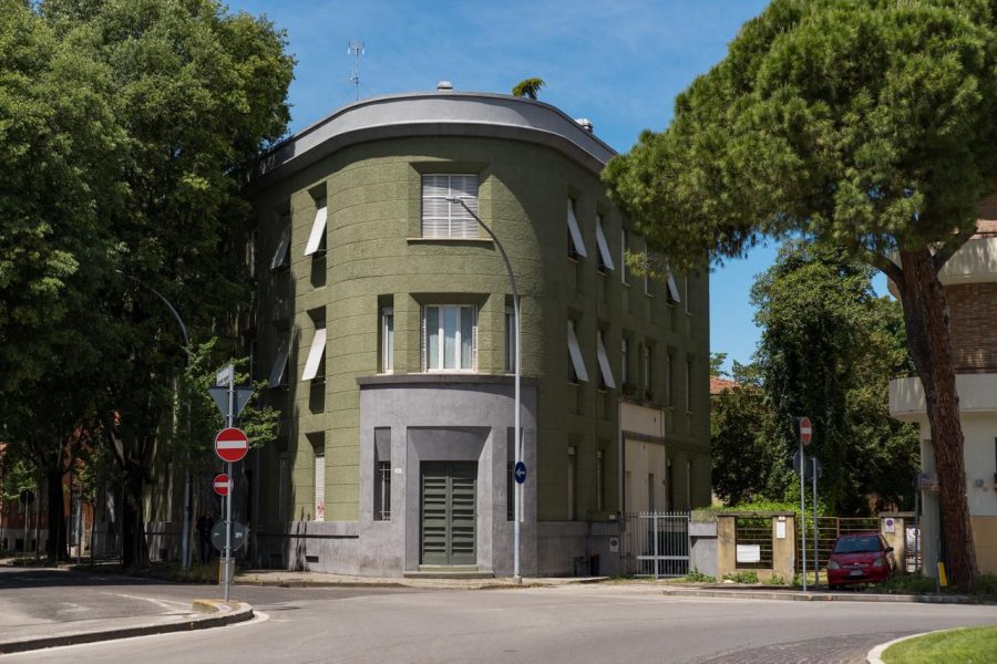 Vista attuale (2021) del Palazzo de Cupis.