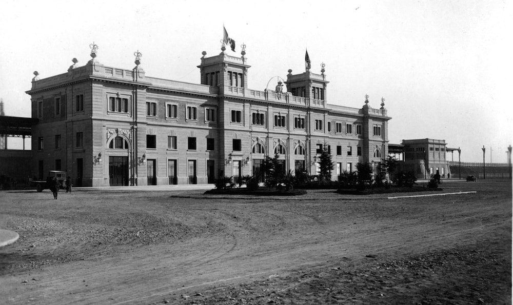 La nuova stazione di Forlì. Archivio Fotografico Biblioteca A. Saffi di Forlì